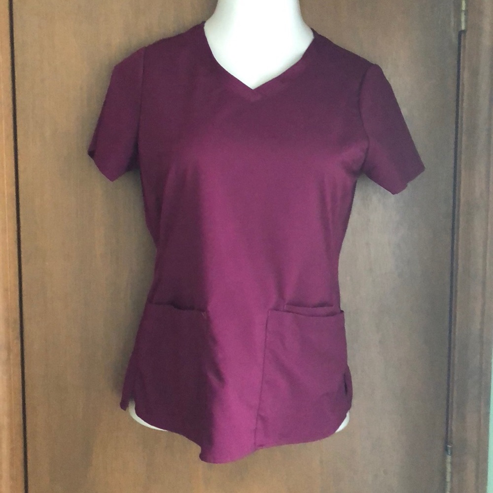 Purple -ish scrub top
